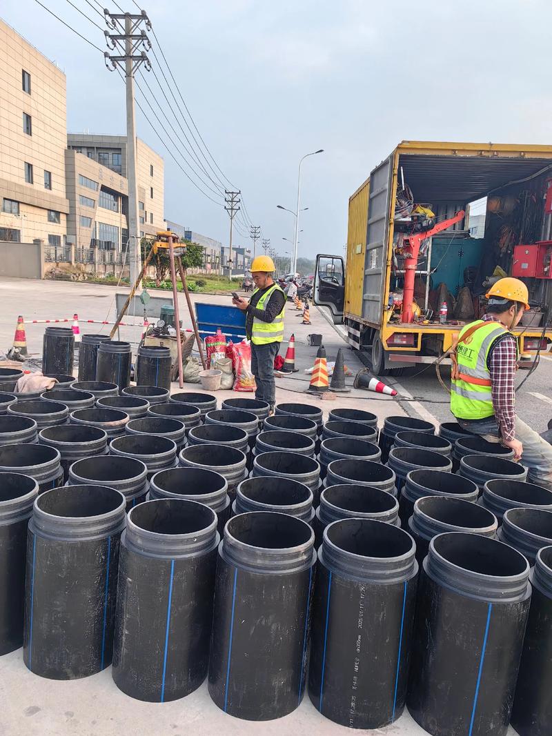 宋洛乡管道短管置换